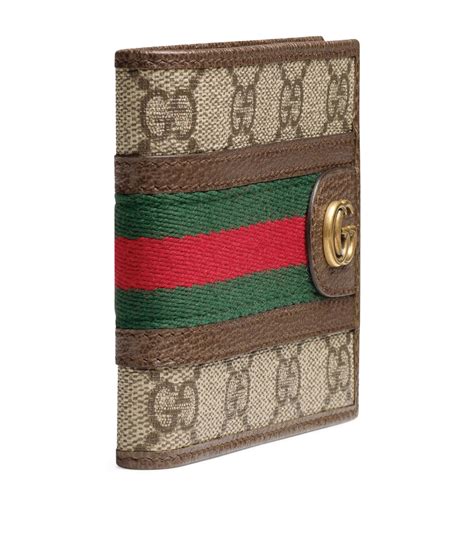 gucci ophidia floral wallet|gucci men's bifold wallet.